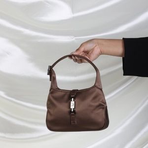 Gucci RARE satin mini Jackie